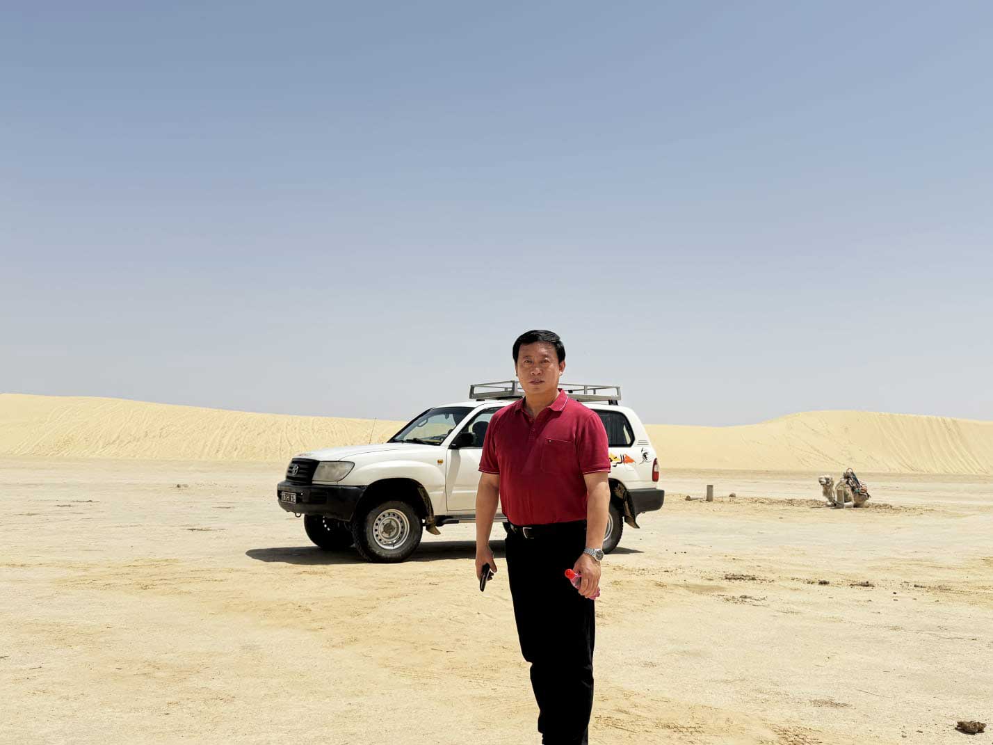 Travelling with our CEO